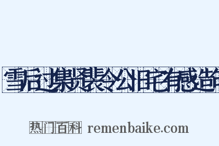 雪后过集贤裴令公旧宅有感造句是什么意思的图片